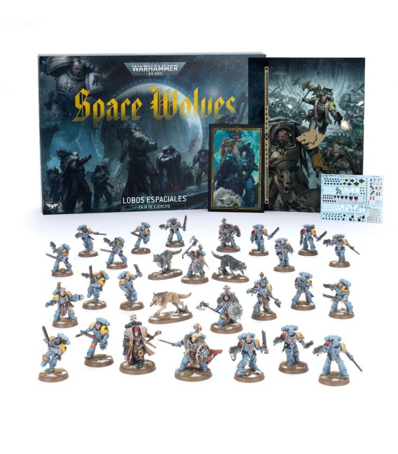 Lobos Espaciales caixa d'exèrcit Warhammer 40K