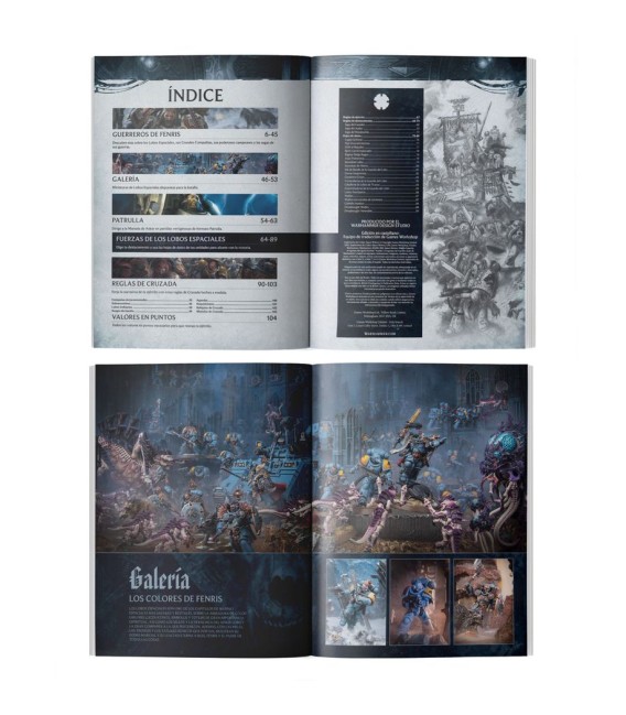 Lobos Espaciales caja de ejército Warhammer 40K