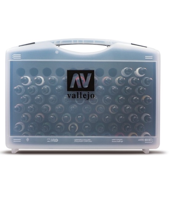 Plastic case Vallejo Basic Model Air Color 72 u.