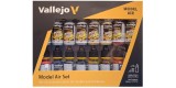 Set Vallejo Model Air Metallic Effects 16 u. (18 ml.)