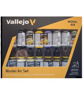 Set Vallejo Model Air WWII British RAF & FAA 16 u. (18 ml.)