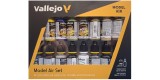 Set Vallejo Model Air Construccio 16 u. (18 ml.) .