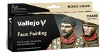 Set Vallejo Face Painting Model Color 8 x 18 ml.