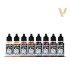 Set Vallejo Face Painting Model Color 8 x 18 ml.
