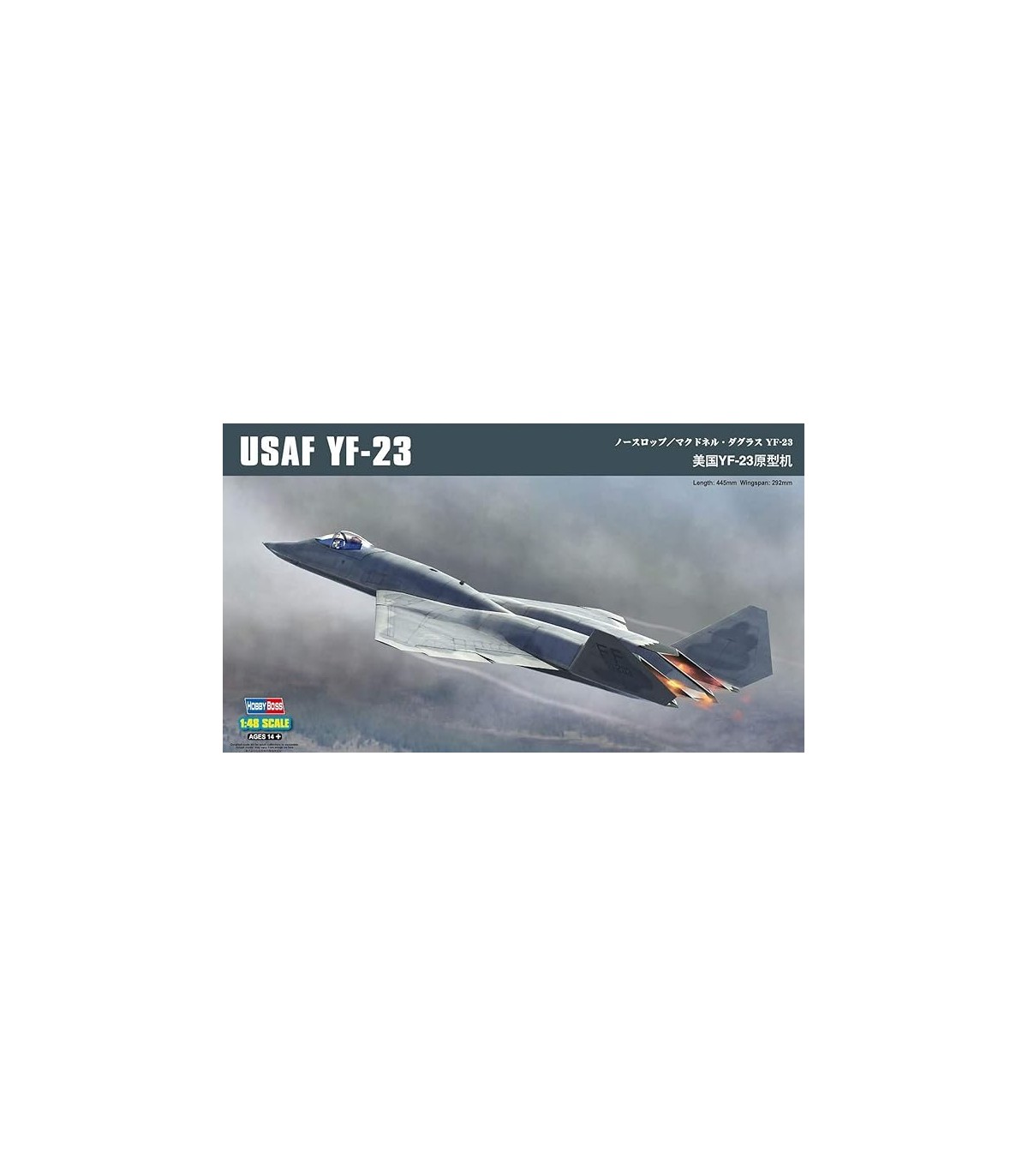 USAF YF-23 - 81722 Hobby Boss - Escala 1/48