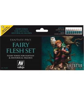 Set Vallejo Fantasy-Pro 8 u. 17 ml. Fairy Flesh Set