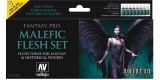 Set Vallejo Fantasy-Pro 8 u. 17 ml. Malefic Flesh Set