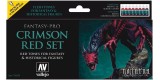 Set Vallejo Fantasy-Pro 8 u. 17 ml. Crimson Red Set