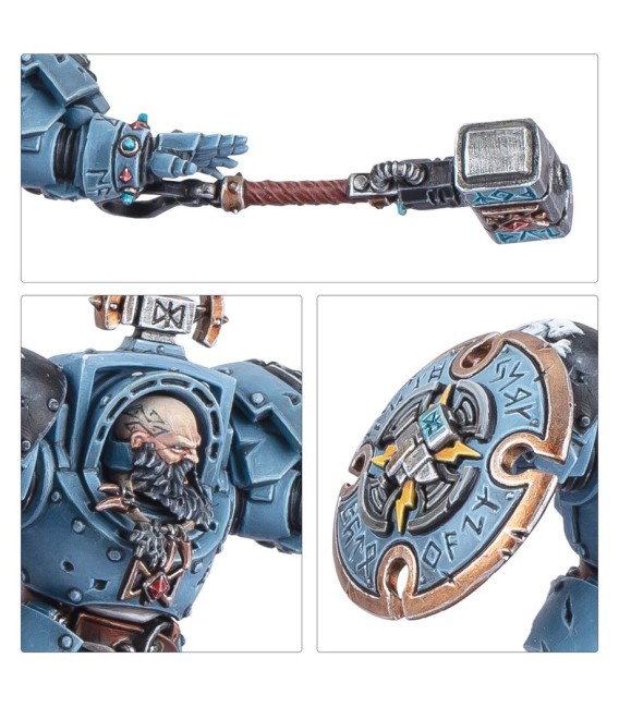 Warhammer 40.000 - Space Wolves - Arjac Rockfist