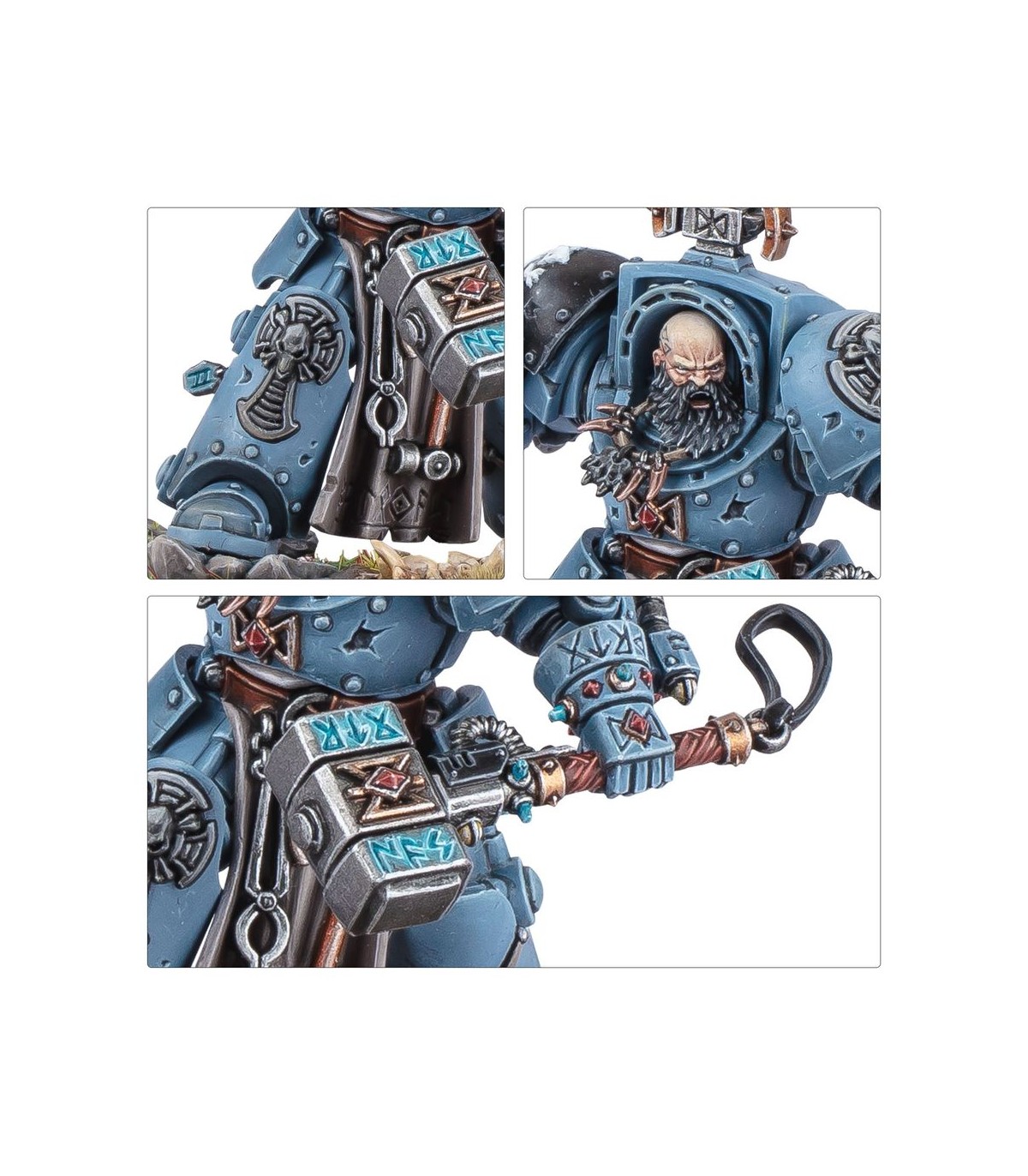 Space Wolves: Arjac Rockfist- Warhammer 40k - Brand New! 53-38
