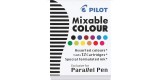 Pack 12 cartuchos sortidos Pilot Parallel Pen