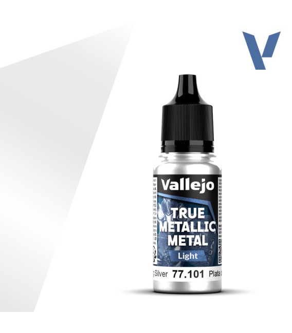 77101 Plata de ley True Metallic Metal 18ml.