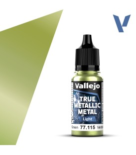 77115 Verde Ámbar True Metallic Metal 18ml.