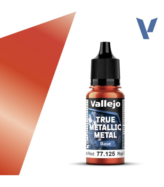 77125 Forged Red True Metallic Metal 18ml.