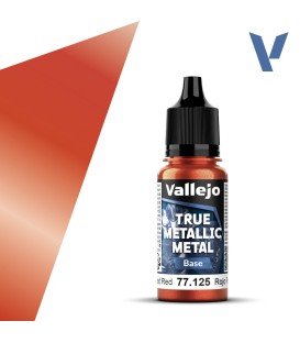 77125 Forged Red True Metallic Metal 18ml.
