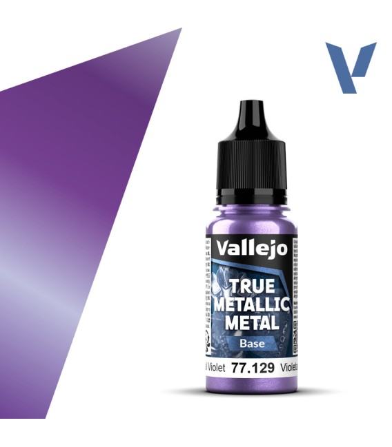 77129 Violeta Celestial True Metallic Metal 18ml.