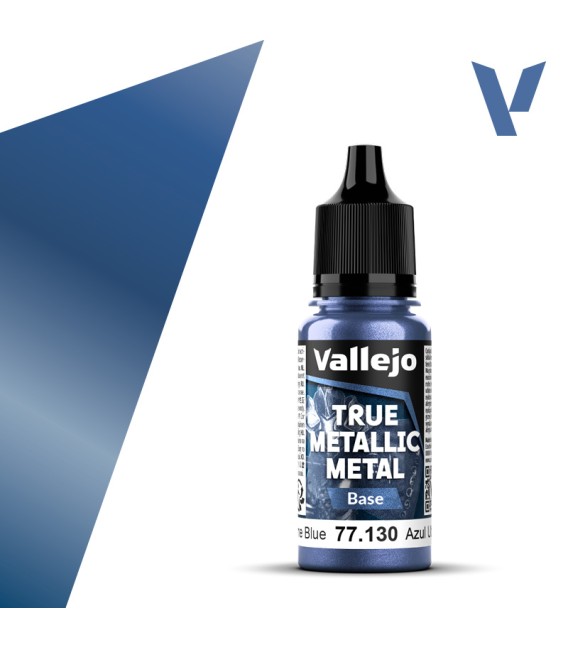 77130 Ultramarine Blue True Metallic Metal 18ml.