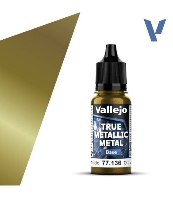 77136 Oro Verde True Metallic Metal 18ml.