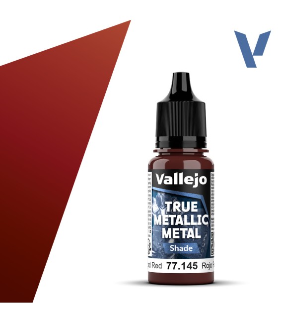 77145 Forged Red True Metallic Metal 18ml.
