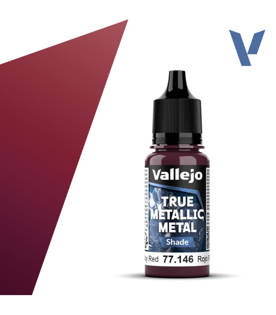 77146 Ruby Red True Metallic Metal 18ml.