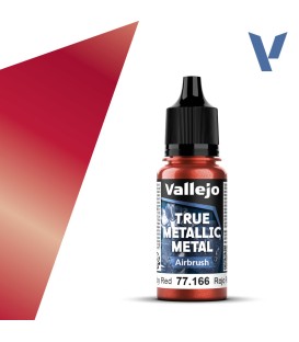 77166 Rojo Rubí True Metallic Metal 18ml.