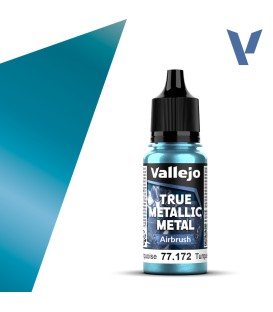 77172 Hydra Turquoise True Metallic Metal 18ml.