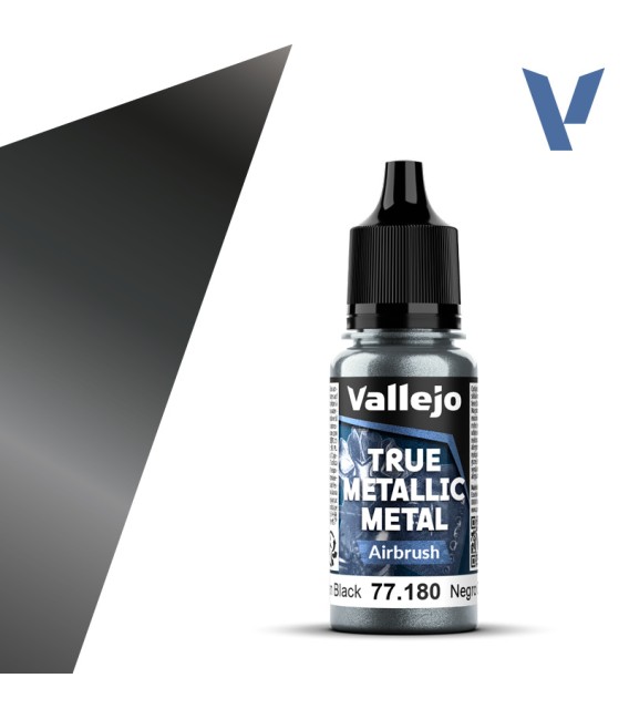 77180 Negro Obsidiana True Metallic Metal 18ml.