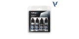 77251 Set Vallejo Plata de Ley True Metallic Metal 4 u. (18 ml.)