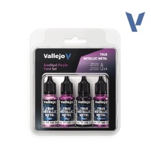 77255 Set Vallejo Amethyst Purple True Metallic Metal 4 u. (18 ml.)