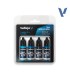 77256 Set Vallejo Azul Zafiro True Metallic Metal 4 u. (18 ml.)