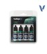77257 Set Vallejo Dusken Green True Metallic Metal 4 u. (18 ml.)