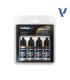 77258 Set Vallejo Metal Envejecido True Metallic Metal 4 u. (18 ml.)