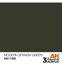 AK11350 Modern Spanish Green – AFV 3GEN AK Interactive (17ml.)