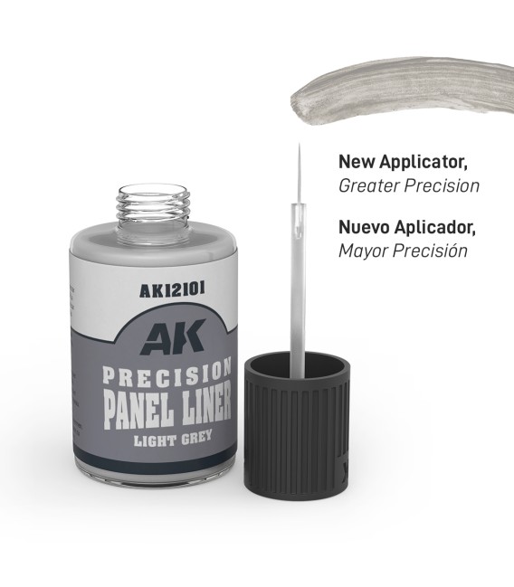 AK12101 Precision Panel Liner Light Grey 30 ml.