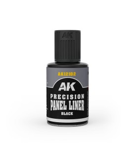 AK12102 Precision Panel Liner Black 30 ml.