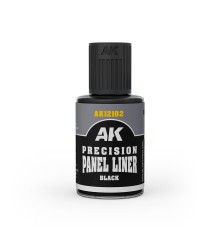 AK12102 Precision Panel Liner Black 30 ml.