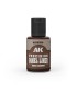 AK12104 Precision Panel Liner Dark Brown 30 ml.