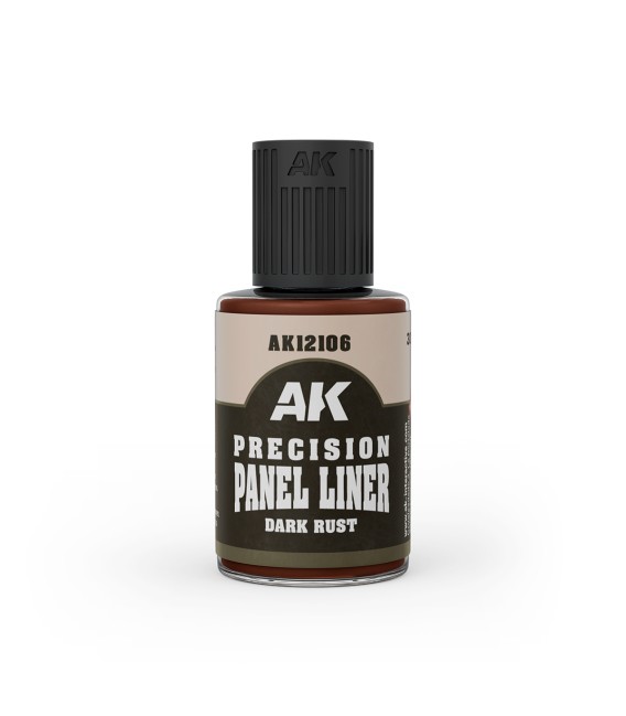 AK12106 Precision Panel Liner Oxido Oscuro 30 ml.