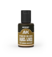 AK12107 Precision Panel Raw Umber Greenish 30 ml.