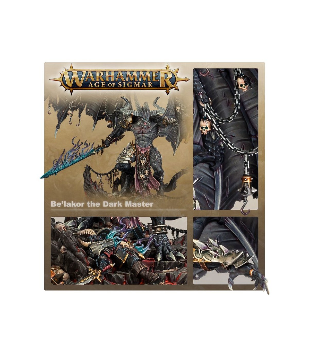 Warhammer - Age of Sigmar - Be'lakor the Dark Master -Slaves to