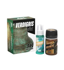 AK11265 Set Efecto Verdigris - 35 + 18 ml.