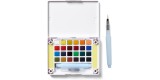 Scatola acquerelli KOI plastic set 24 godets