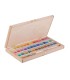 Caja madera de haya acuarela White Nights 36 colores