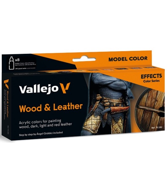 Set Vallejo Madera y Cuero (Model Color).