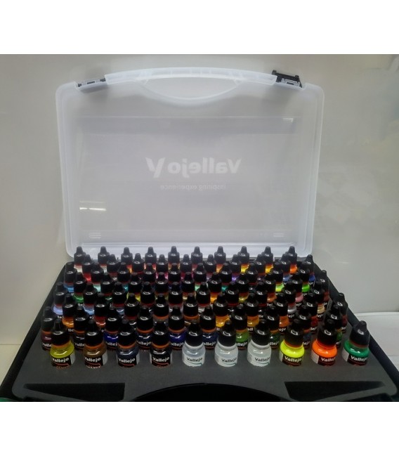 Boite Vallejo Selection B.A.F. Game Color New/Xpress Color 80 u. (18 ml.)