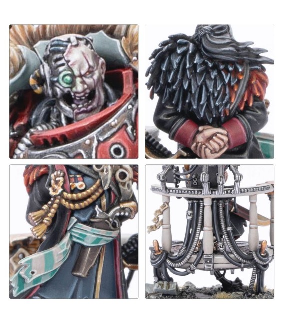 Warhammer 40.000 - Chaos Space Marines - Huron Blackheart and the Masters of the Maelstrom