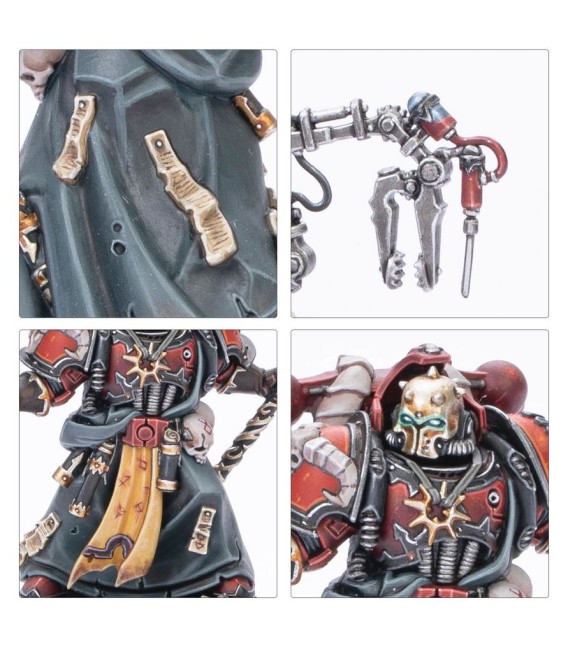 Warhammer 40.000 - Chaos Space Marines - Huron Blackheart and the Masters of the Maelstrom