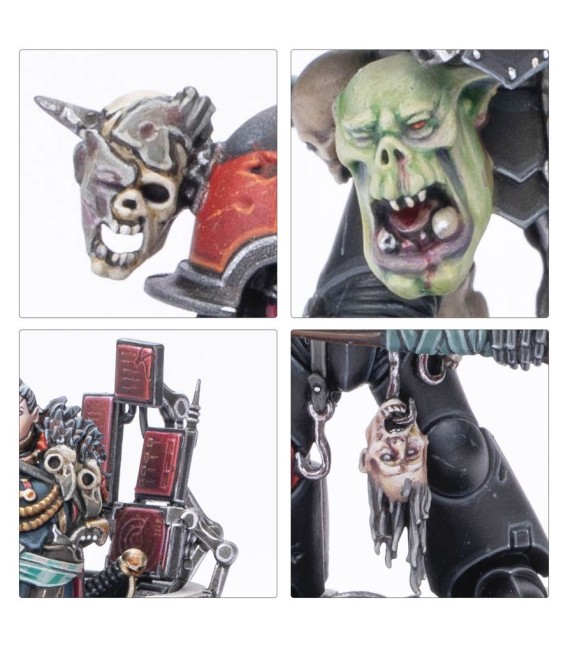 Warhammer 40.000 - Chaos Space Marines - Huron Blackheart and the Masters of the Maelstrom