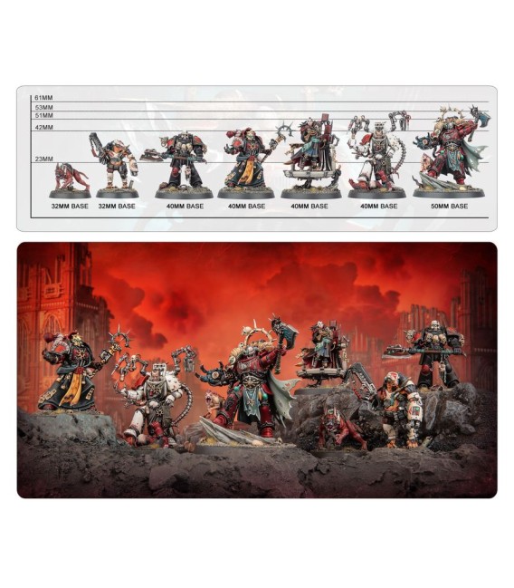 Warhammer 40.000 - Chaos Space Marines - Huron Blackheart and the Masters of the Maelstrom