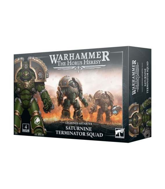 Warhammer - The Horus Heresy - Legiones Astartes - Saturnine Terminator Squad